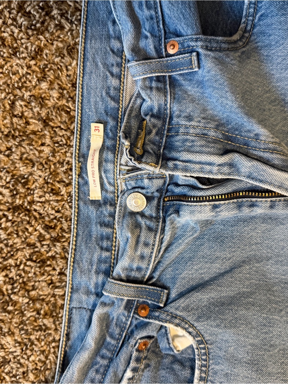 Levi's Light Blue Denim Jeans